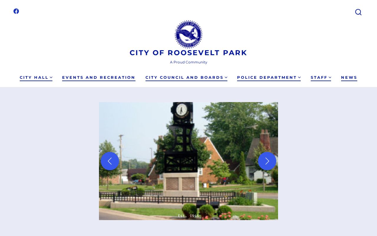 Roosevelt Park court records official city home page